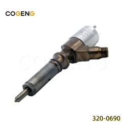 COGENG Caterpillar 320-0690 3200690  Fuel Injector  for Cat Caterpillar Perkins C6.6,Excavator Solenoid Valve | Excavator Pressure Switch | Excavator Revolution Sensor | Excavator Wiring Harness | Excavator Throttle Motor --- COGENG High-Qulity Parts Service GAOGENG Provider,COGENG 320-0690 Fuel Injector Caterpillar Perkins C6.6 Engine OEM