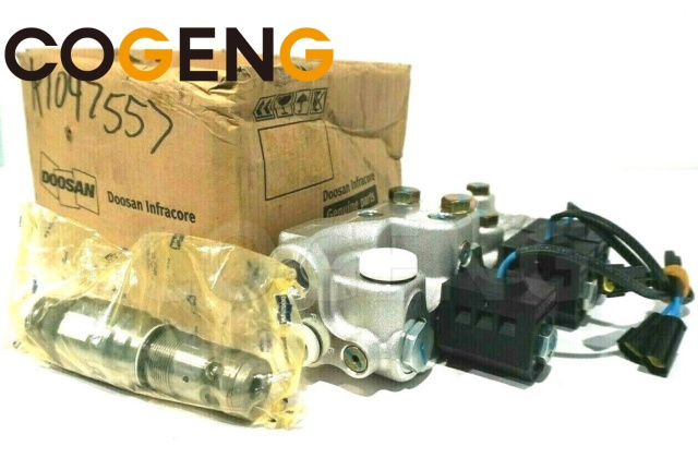 COGENG K1047557 Solenoid Valve Doosan DX225LC/DX225LC-7,Excavator Solenoid Valve | Excavator Pressure Switch | Excavator Revolution Sensor | Excavator Wiring Harness | Excavator Throttle Motor --- COGENG High-Qulity Parts Service GAOGENG Provider,COGENG K1047557 Solenoid Valve Doosan DX225LC/DX225LC-7