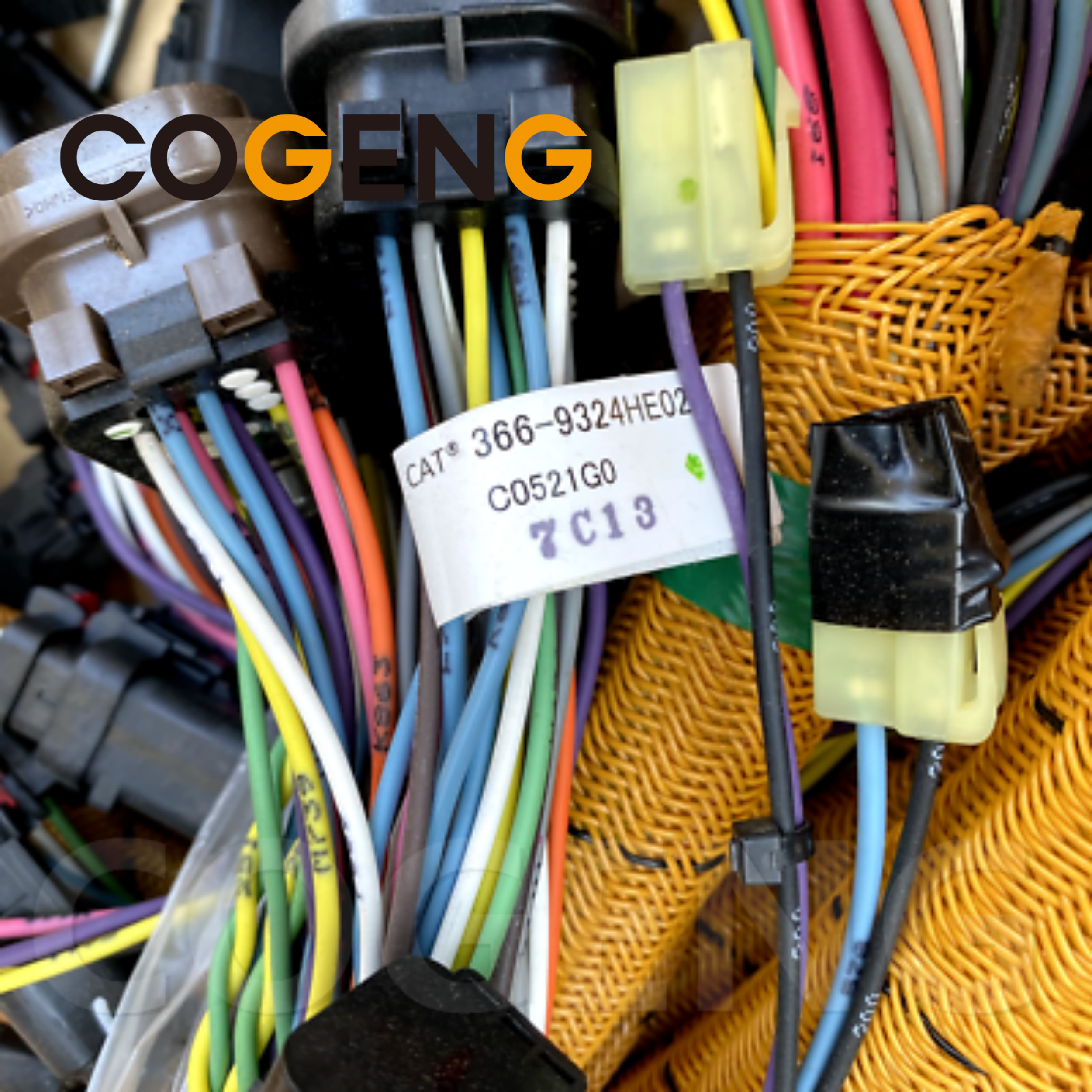 COGENG 366-9324 Caterpillar Wiring Harness 320D L 323D L 320D 323D,Excavator Solenoid Valve | Excavator Pressure Switch | Excavator Revolution Sensor | Excavator Wiring Harness | Excavator Throttle Motor --- COGENG High-Qulity Parts Service GAOGENG Provider,COGENG 366-9324 Caterpillar Wiring Harness 320D L 323D L 320D 323D