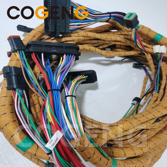 COGENG 251-0277 2510277  186-4605 1864605 External Wiring Harness for Caterpillar 320C,Excavator Solenoid Valve | Excavator Pressure Switch | Excavator Revolution Sensor | Excavator Wiring Harness | Excavator Throttle Motor --- COGENG High-Qulity Parts Service GAOGENG Provider,COGENG 2510277 Wire Harness CAT 320C Excavator