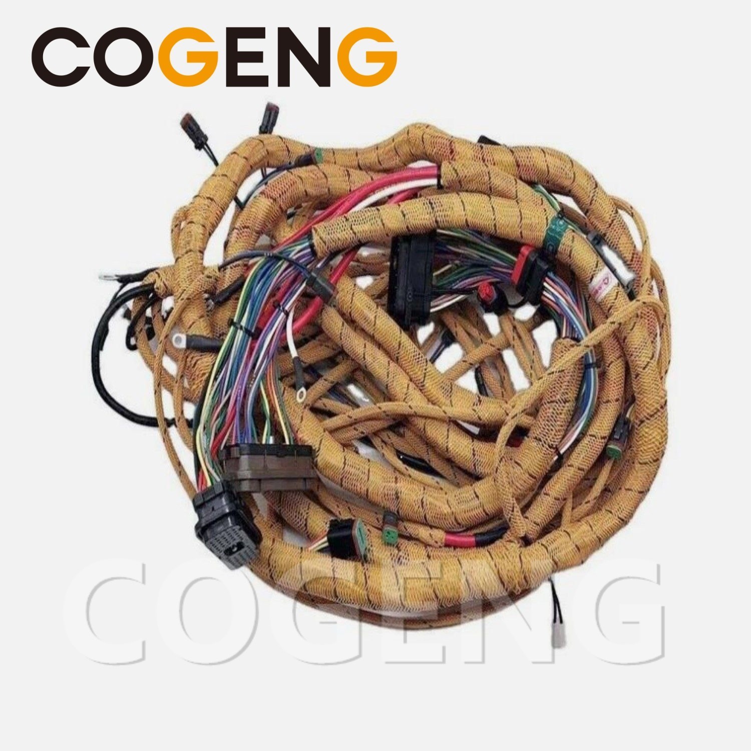 COGENG 291-7590 2917590 Caterpillar External Wiring Harness  for  320D 320DL 323D,Excavator Solenoid Valve | Excavator Pressure Switch | Excavator Revolution Sensor | Excavator Wiring Harness | Excavator Throttle Motor --- COGENG High-Qulity Parts Service GAOGENG Provider,COGENG 291-7590 External Harness CAT 320D 320DL 323D