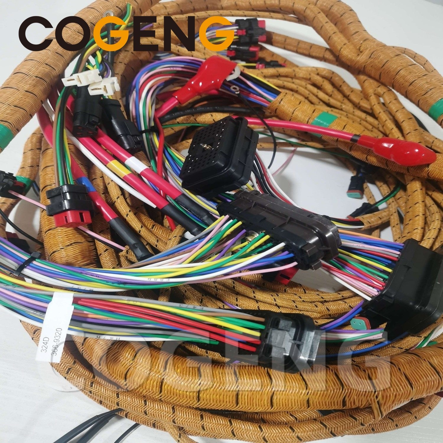 COGENG 366-9320 Chassis Harness CAT 324D 325D 329D,Excavator Solenoid Valve | Excavator Pressure Switch | Excavator Revolution Sensor | Excavator Wiring Harness | Excavator Throttle Motor --- COGENG High-Qulity Parts Service GAOGENG Provider,COGENG 3669320 External Harness CAT 324D 325D 329D
