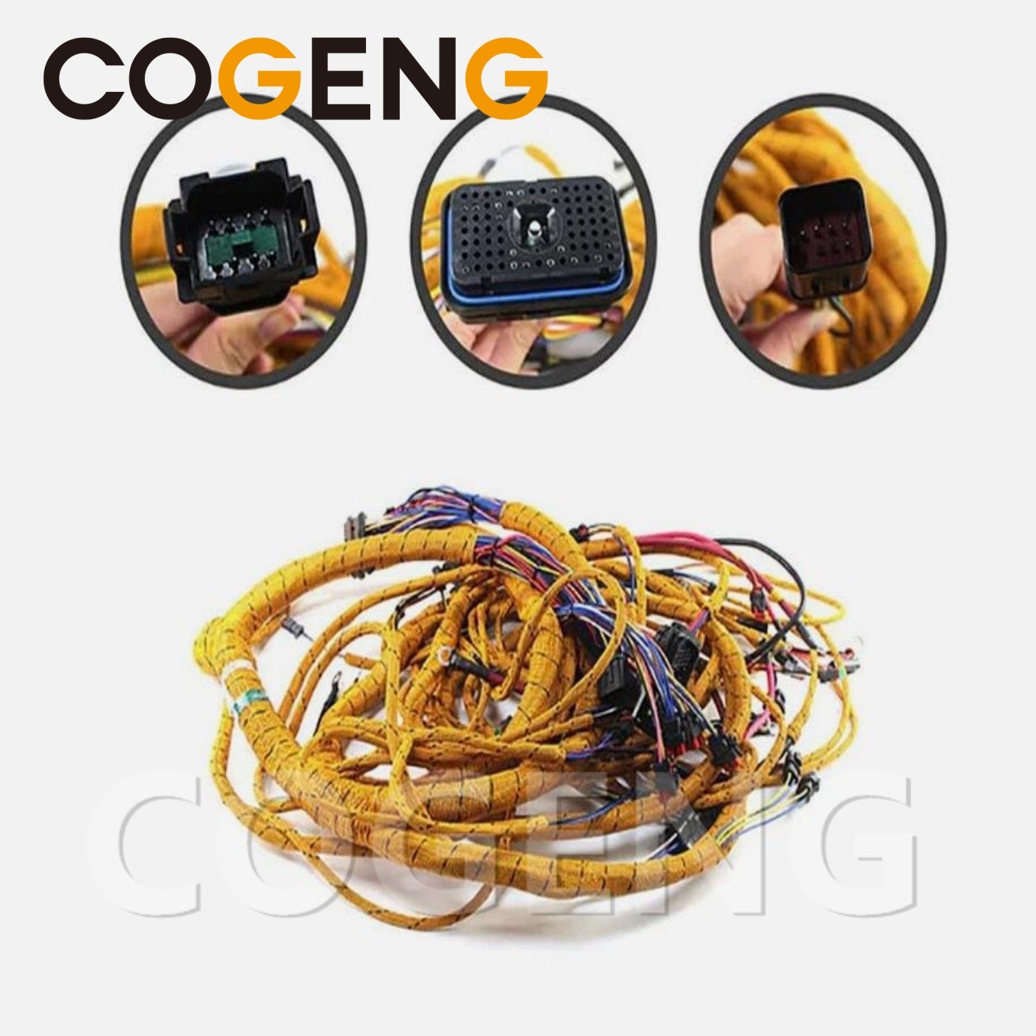 COGENG 366-9320 Chassis Harness CAT 324D 325D 329D,Excavator Solenoid Valve | Excavator Pressure Switch | Excavator Revolution Sensor | Excavator Wiring Harness | Excavator Throttle Motor --- COGENG High-Qulity Parts Service GAOGENG Provider,COGENG 3669320 External Harness CAT 324D 325D 329D