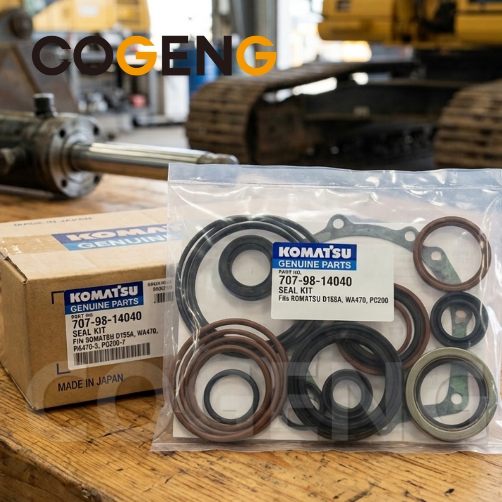 COGENG 7079814040 Blade Shift Seal Kit Komatsu GD313A-1,Excavator Solenoid Valve | Excavator Pressure Switch | Excavator Revolution Sensor | Excavator Wiring Harness | Excavator Throttle Motor --- COGENG High-Qulity Parts Service GAOGENG Provider,COGENG 7079814040 Blade Shift Seal Kit Komatsu GD313A-1