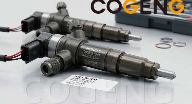 COGENG 095000-8901 Common Rail Injector Hitachi Sany,Excavator Solenoid Valve | Excavator Pressure Switch | Excavator Revolution Sensor | Excavator Wiring Harness | Excavator Throttle Motor --- COGENG High-Qulity Parts Service GAOGENG Provider,COGENG 095000-8901 Common Rail Injector Hitachi