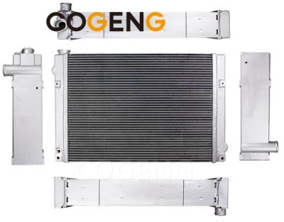 COGENG Radiator 51630297 for Case Skid Steer SR250 SV300 TR320,Excavator Solenoid Valve | Excavator Pressure Switch | Excavator Revolution Sensor | Excavator Wiring Harness | Excavator Throttle Motor --- COGENG High-Qulity Parts Service GAOGENG Provider,COGENG Radiator 51630297 for Case Skid Steer SR250 SV300 TR320