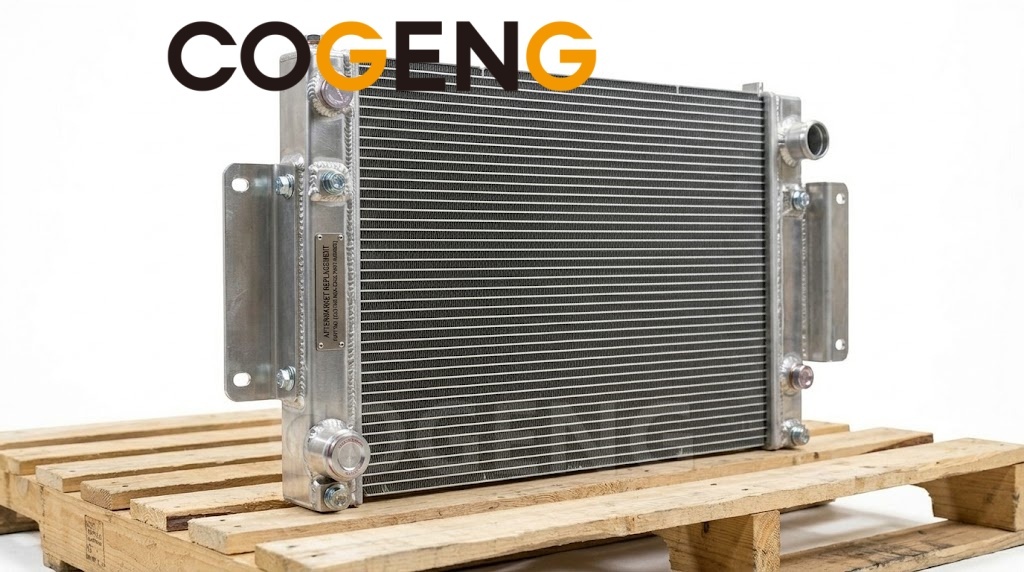 COGENG Radiator 51630297 for Case Skid Steer SR250 SV300 TR320,Excavator Solenoid Valve | Excavator Pressure Switch | Excavator Revolution Sensor | Excavator Wiring Harness | Excavator Throttle Motor --- COGENG High-Qulity Parts Service GAOGENG Provider,COGENG Radiator 51630297 for Case Skid Steer SR250 SV300 TR320