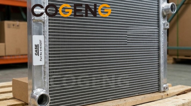 COGENG Radiator 51630297 for Case Skid Steer SR250 SV300 TR320,Excavator Solenoid Valve | Excavator Pressure Switch | Excavator Revolution Sensor | Excavator Wiring Harness | Excavator Throttle Motor --- COGENG High-Qulity Parts Service GAOGENG Provider,COGENG Radiator 51630297 for Case Skid Steer SR250 SV300 TR320