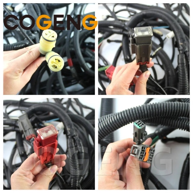COGENG 0001302 Wiring Harness Hitachi EX400-3,Excavator Solenoid Valve | Excavator Pressure Switch | Excavator Revolution Sensor | Excavator Wiring Harness | Excavator Throttle Motor --- COGENG High-Qulity Parts Service GAOGENG Provider,COGENG 0001302 Wiring Harness Hitachi EX400-3