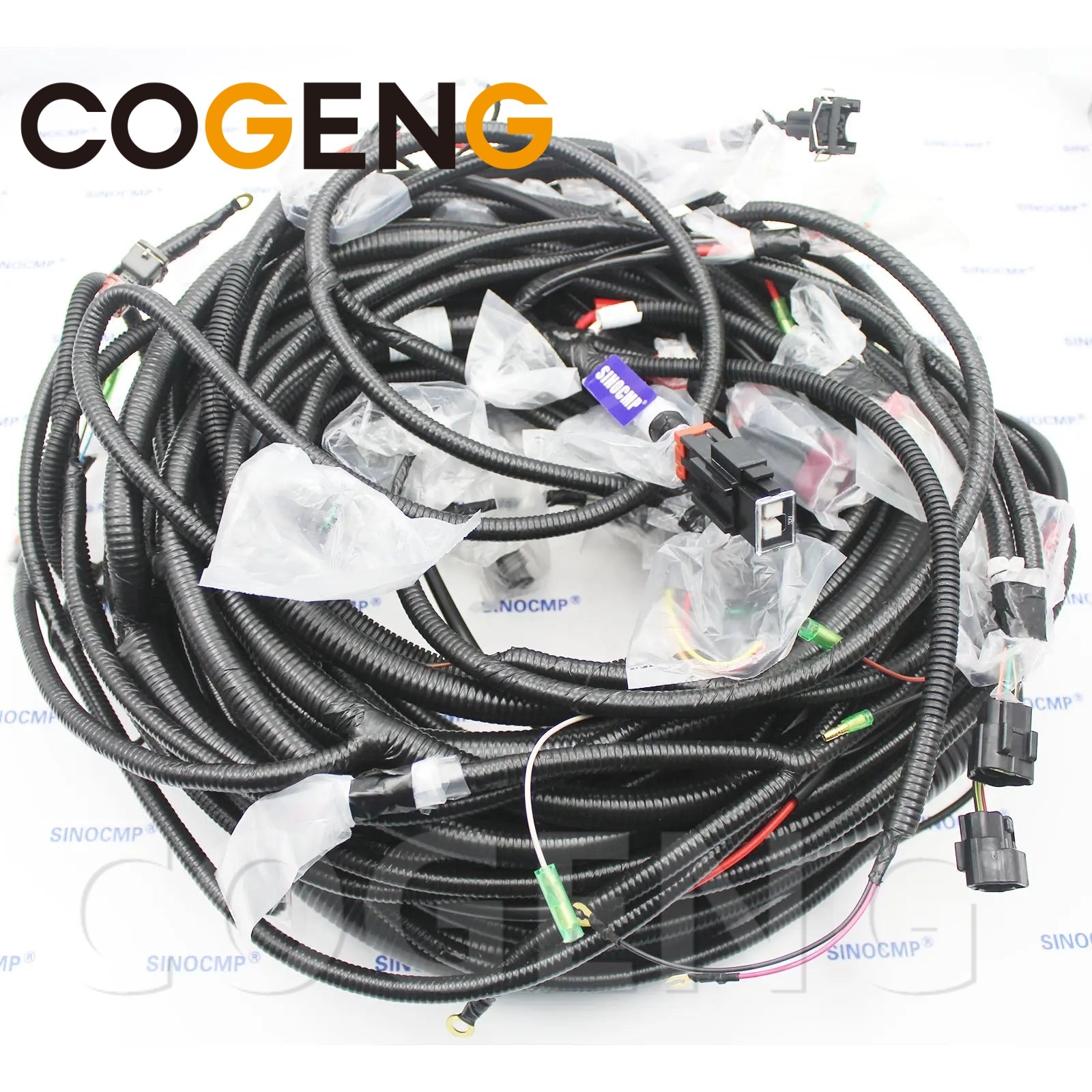 COGENG 0002104 Wiring Harness Hitachi EX200-5 EX210-5,Excavator Solenoid Valve | Excavator Pressure Switch | Excavator Revolution Sensor | Excavator Wiring Harness | Excavator Throttle Motor --- COGENG High-Qulity Parts Service GAOGENG Provider,COGENG 0002104 Wiring Harness Hitachi EX200-5 EX210-5