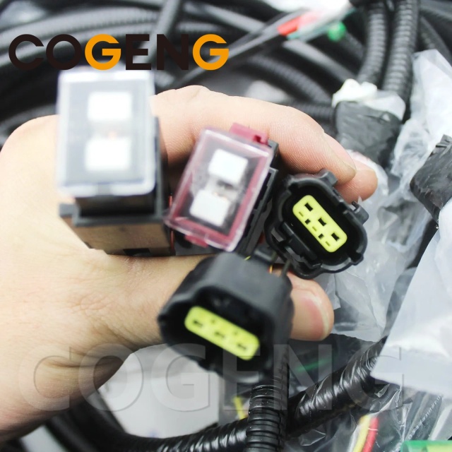 COGENG 0002104 Wiring Harness Hitachi EX200-5 EX210-5,Excavator Solenoid Valve | Excavator Pressure Switch | Excavator Revolution Sensor | Excavator Wiring Harness | Excavator Throttle Motor --- COGENG High-Qulity Parts Service GAOGENG Provider,COGENG 0002104 Wiring Harness Hitachi EX200-5 EX210-5