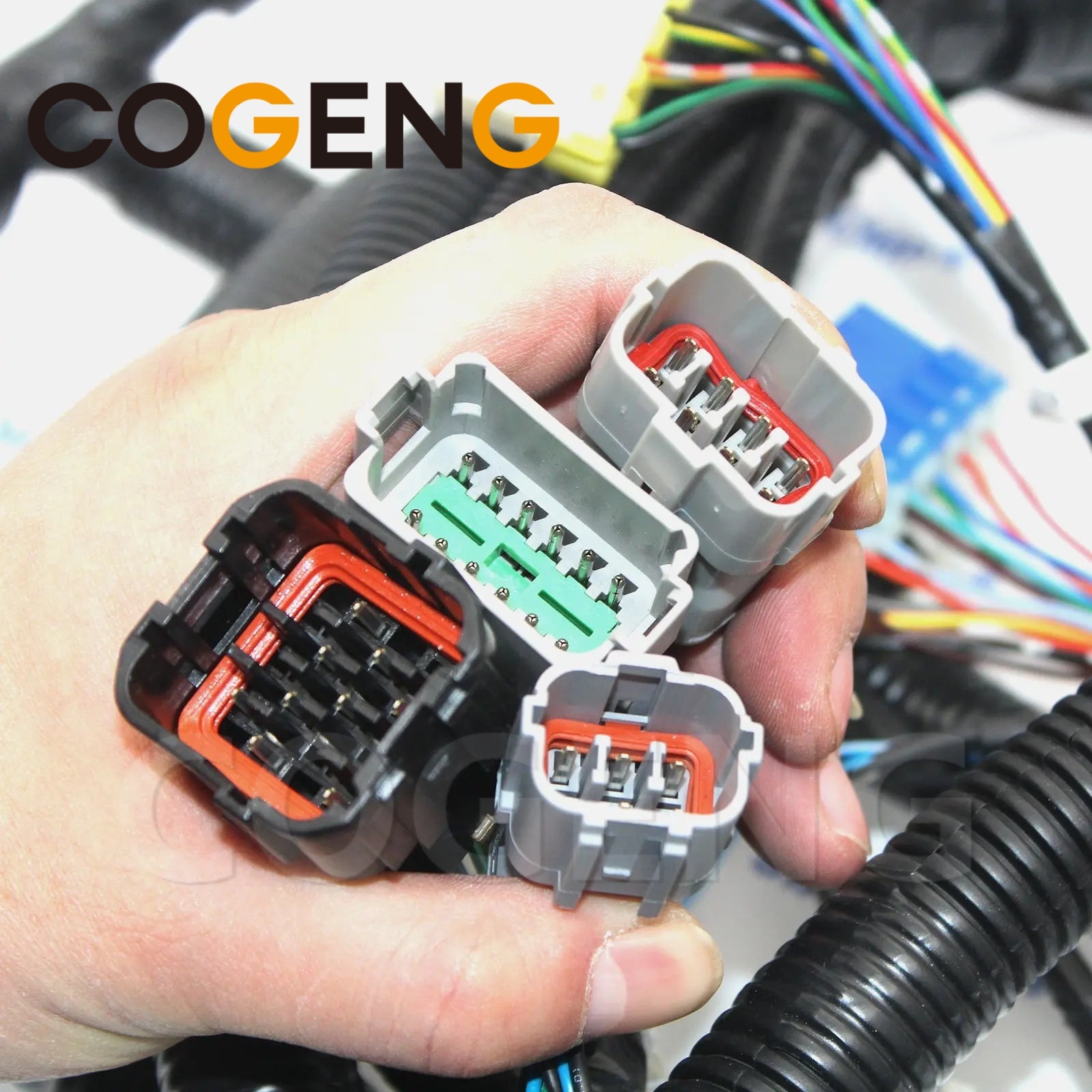 COGENG 207-06-71211 Wiring Harness Komatsu PC300-7 PC360-7,Excavator Solenoid Valve | Excavator Pressure Switch | Excavator Revolution Sensor | Excavator Wiring Harness | Excavator Throttle Motor --- COGENG High-Qulity Parts Service GAOGENG Provider,COGENG 207-06-71211 Wiring Harness Komatsu PC300-7 PC360-7