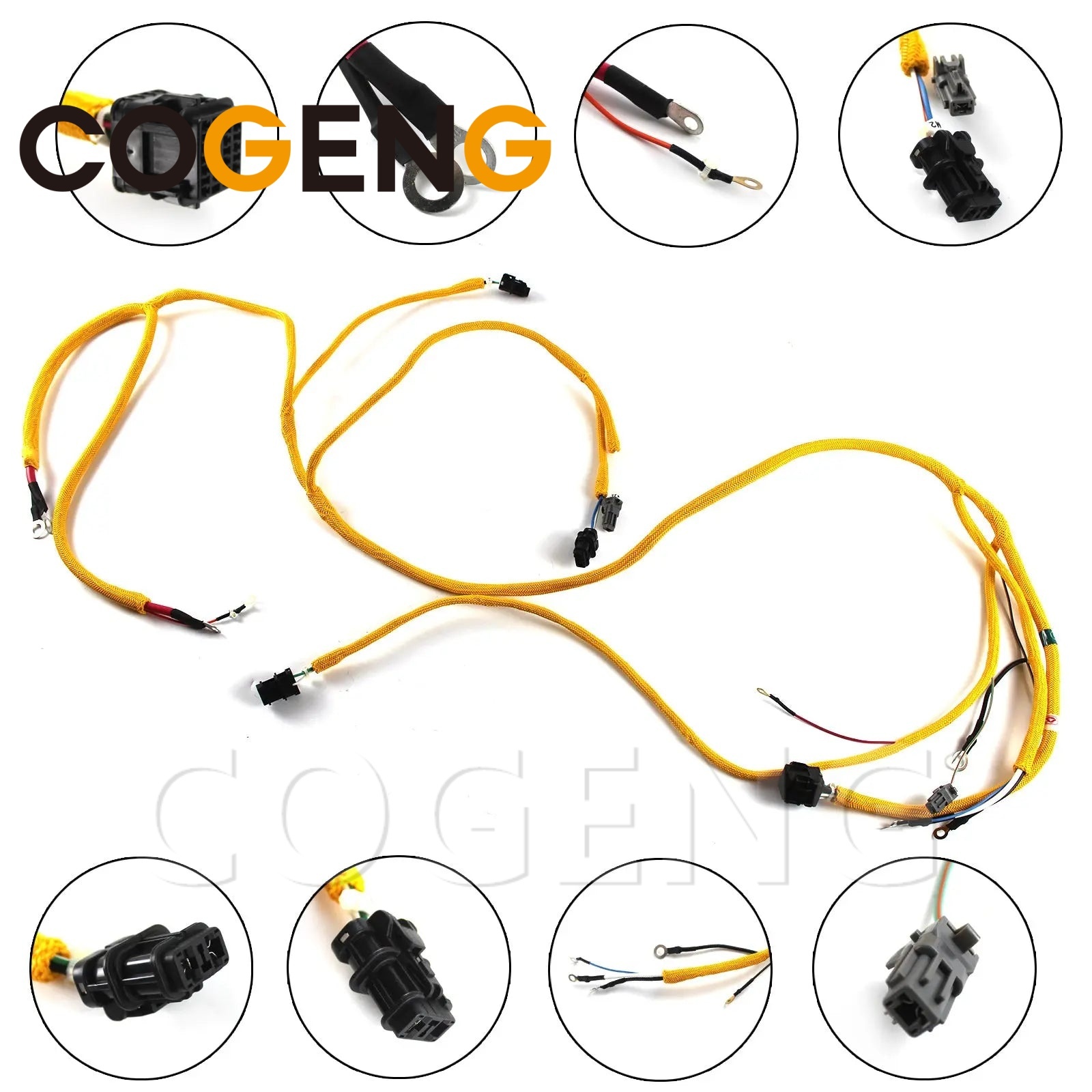 COGENG 20Y-06-22860 Harness Komatsu PC200-6 Excavator,Excavator Solenoid Valve | Excavator Pressure Switch | Excavator Revolution Sensor | Excavator Wiring Harness | Excavator Throttle Motor --- COGENG High-Qulity Parts Service GAOGENG Provider,COGENG 20Y0622860 Harness Komatsu PC200-6 Excavator