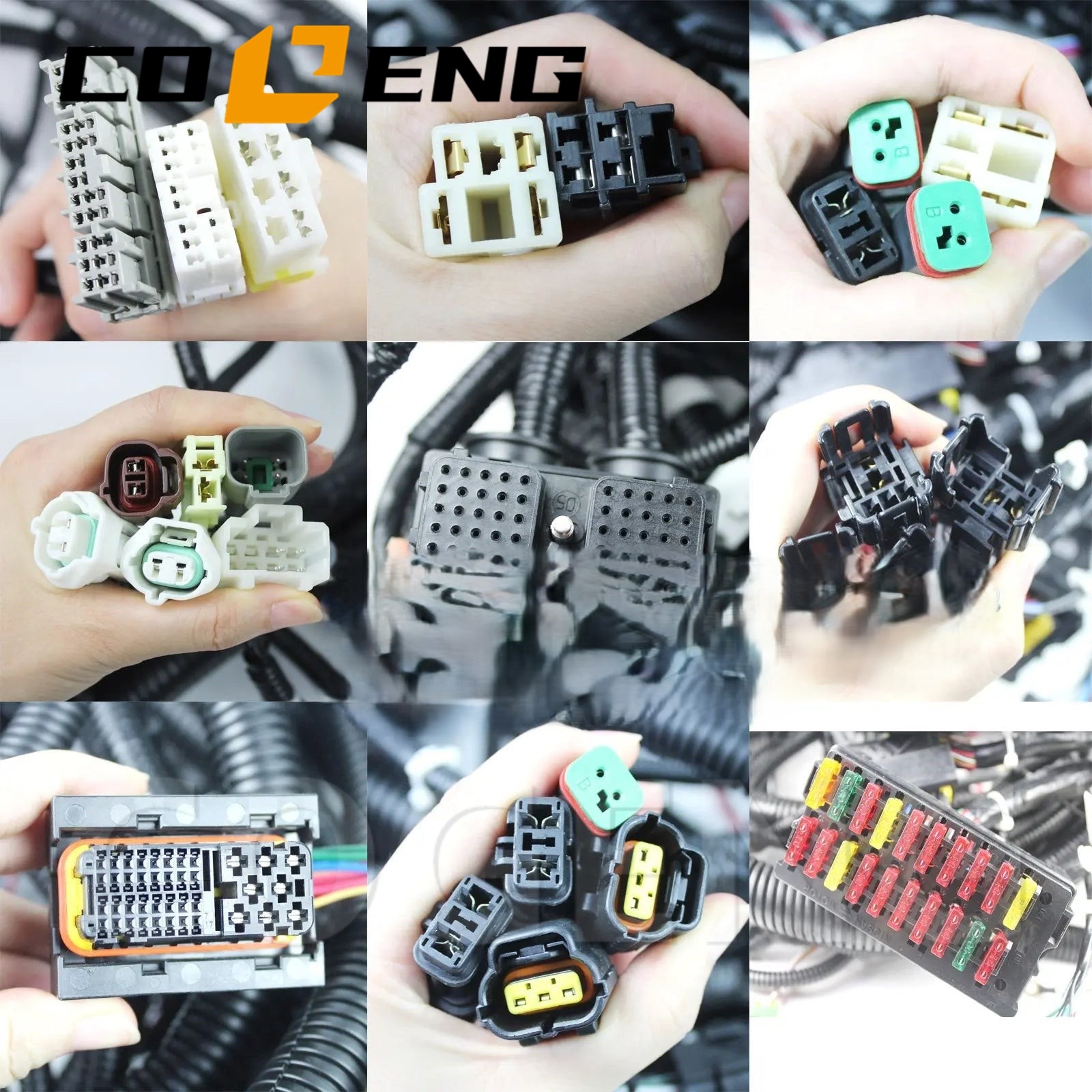 COGENG 20Y-06-41110 Wiring Harness Komatsu PC200-8,Excavator Solenoid Valve | Excavator Pressure Switch | Excavator Revolution Sensor | Excavator Wiring Harness | Excavator Throttle Motor --- COGENG High-Qulity Parts Service GAOGENG Provider,COGENG 20Y-06-41110 Wiring Harness Komatsu PC200-8