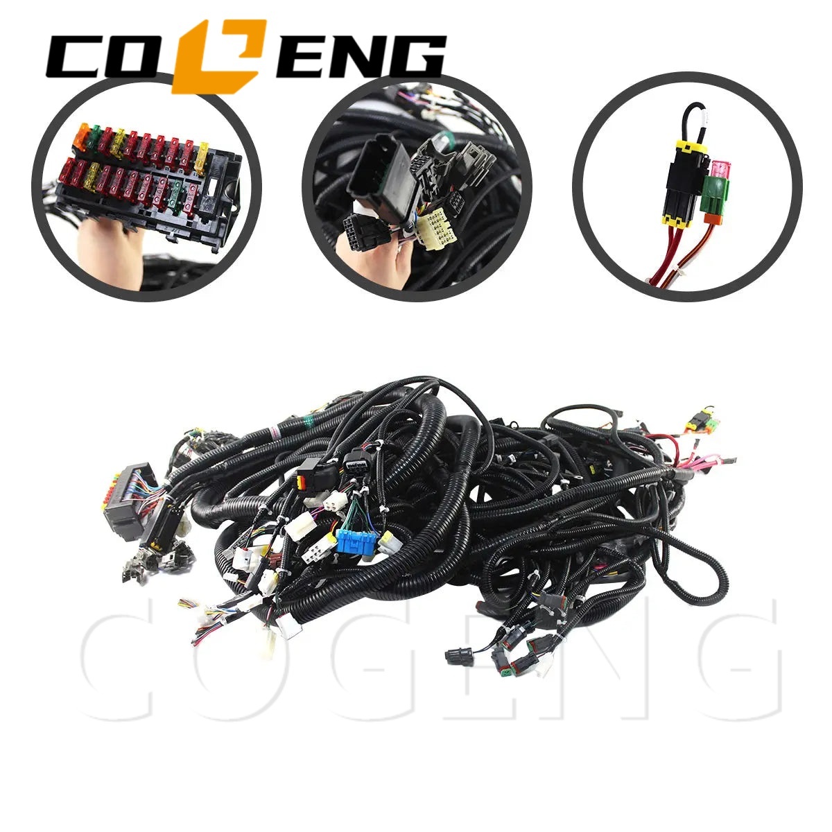 COGENG 20Y-06-48310 Main Harness Komatsu PC200-8 PC220-8,Excavator Solenoid Valve | Excavator Pressure Switch | Excavator Revolution Sensor | Excavator Wiring Harness | Excavator Throttle Motor --- COGENG High-Qulity Parts Service GAOGENG Provider,COGENG 20Y-06-48310 Main Harness Komatsu PC200-8 PC220-8