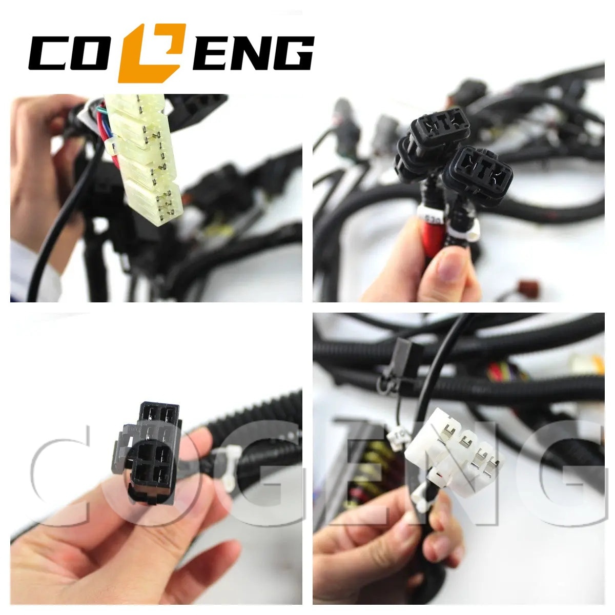 COGENG 20Y-06-71510 Cab Harness Komatsu PC200-7 PC220-7,Excavator Solenoid Valve | Excavator Pressure Switch | Excavator Revolution Sensor | Excavator Wiring Harness | Excavator Throttle Motor --- COGENG High-Qulity Parts Service GAOGENG Provider,COGENG 20Y-06-71510 Cab Harness Komatsu PC200-7 PC220-7