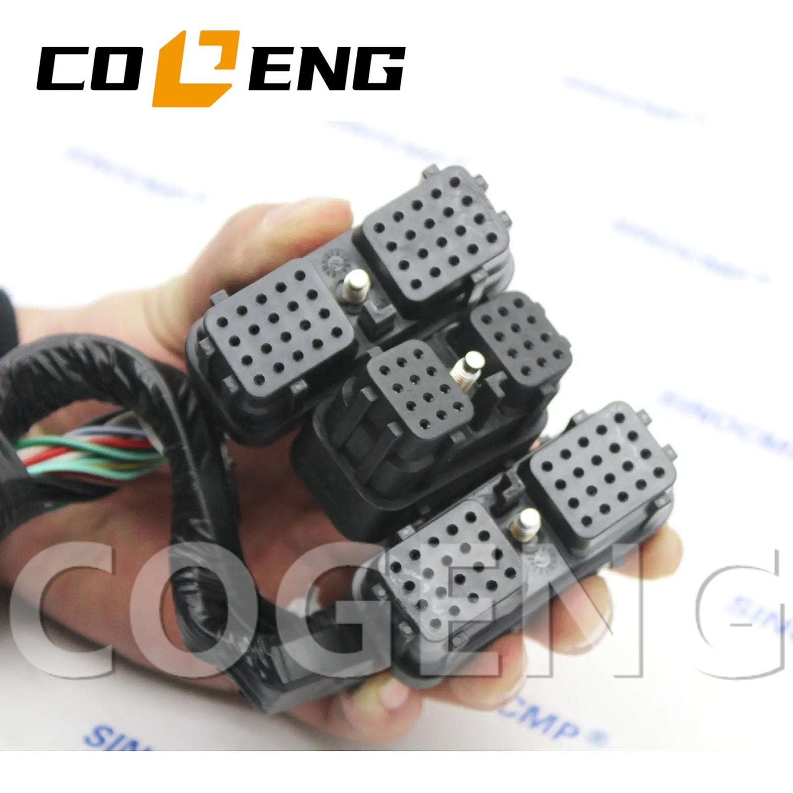 COGENG 20Y-06-71512 Internal Harness Komatsu PC200-7,Excavator Solenoid Valve | Excavator Pressure Switch | Excavator Revolution Sensor | Excavator Wiring Harness | Excavator Throttle Motor --- COGENG High-Qulity Parts Service GAOGENG Provider,COGENG 20Y-06-71512 Internal Harness Komatsu PC200-7