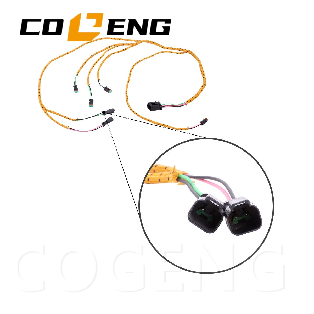 COGENG 259-4937 Engine Harness CAT E345C 345C,Excavator Solenoid Valve | Excavator Pressure Switch | Excavator Revolution Sensor | Excavator Wiring Harness | Excavator Throttle Motor --- COGENG High-Qulity Parts Service GAOGENG Provider,COGENG 259-4937 Engine Harness CAT E345C 345C