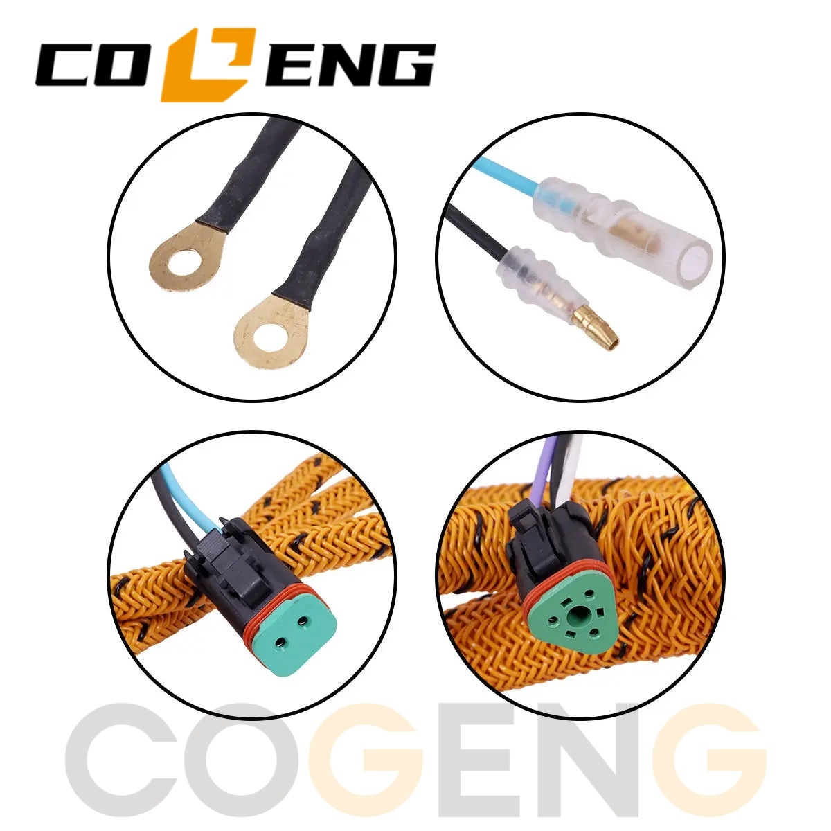 COGENG 259-5068 Harness CAT 345C C13,Excavator Solenoid Valve | Excavator Pressure Switch | Excavator Revolution Sensor | Excavator Wiring Harness | Excavator Throttle Motor --- COGENG High-Qulity Parts Service GAOGENG Provider,COGENG 259-5068 275-6732 Harness CAT 345C C13