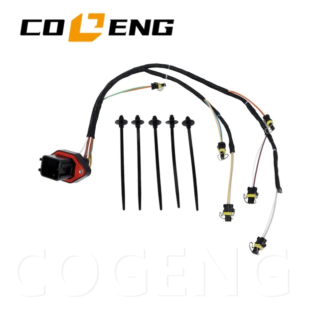 COGENG 188-9865 Injector Harness CAT C9,Excavator Solenoid Valve | Excavator Pressure Switch | Excavator Revolution Sensor | Excavator Wiring Harness | Excavator Throttle Motor --- COGENG High-Qulity Parts Service GAOGENG Provider,COGENG 188-9865 215-3249 Injector Harness CAT C9