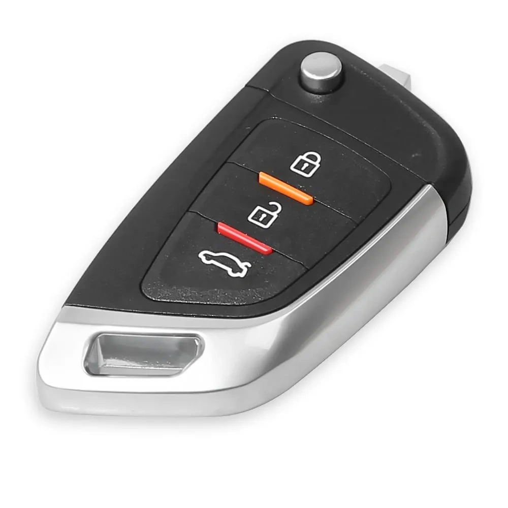 XHORSE XKKF02EN Universal Wired Remote Car Key with 3 Buttons Support Generation or Cloning
