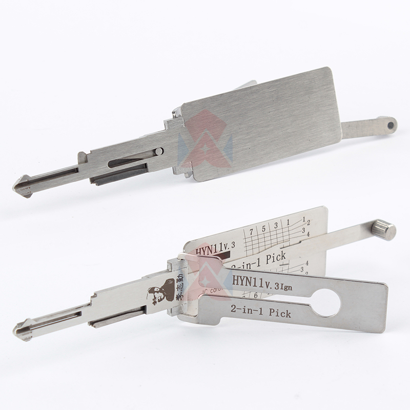 Original Lishi 2 in 1 Tool HYN7R HYN11 SSY3 for Locksmith Repairing Tools