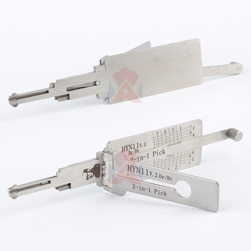 Original Lishi 2 in 1 Tool HYN7R HYN11 SSY3 for Locksmith Repairing Tools