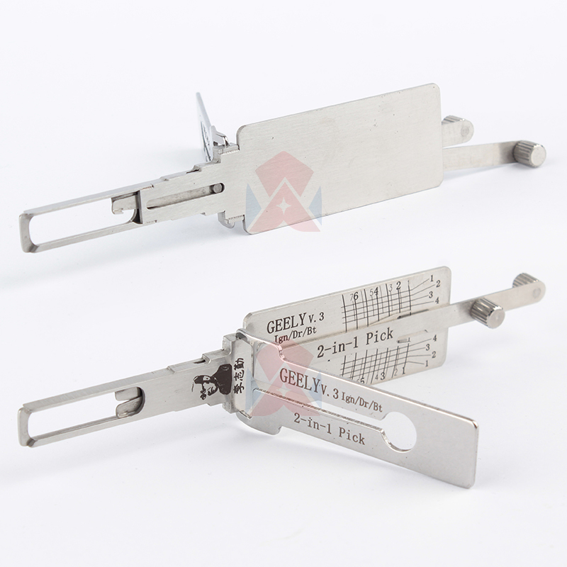Original Lishi 2 in 1 Tool CHREY GEELY GT10 GT15 HAVAL for Locksmith Repairing Tools