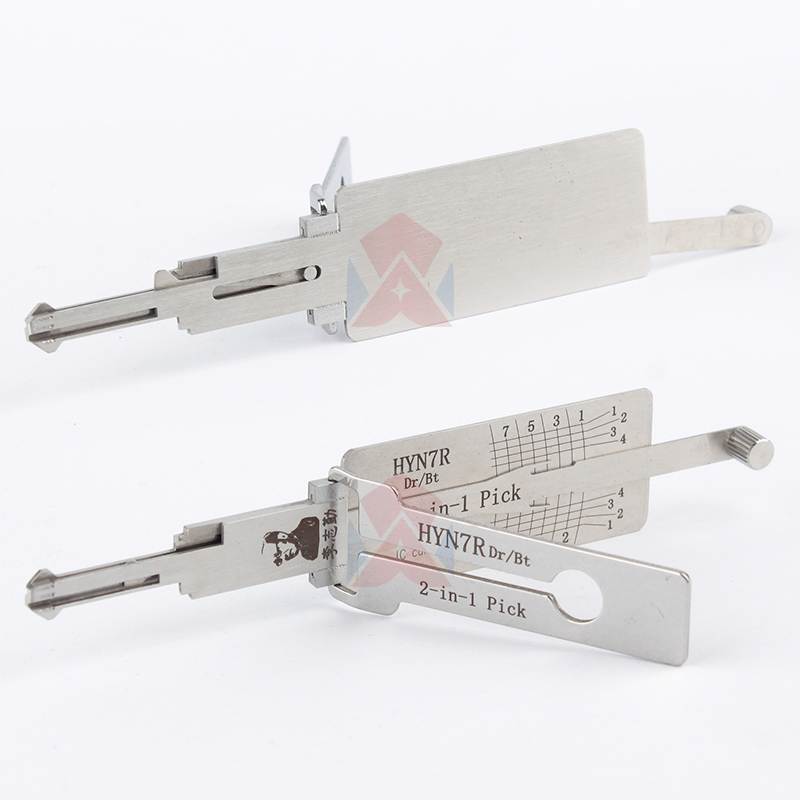 Original Lishi 2 in 1 Tool HYN7R HYN11 SSY3 for Locksmith Repairing Tools