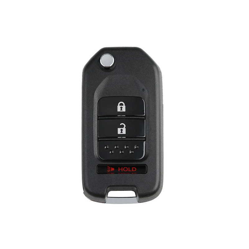 Xhorse Wire Key XKHO02EN  Flip 2+1 Buttons Remote Key for VVDI Machine Overseas Version