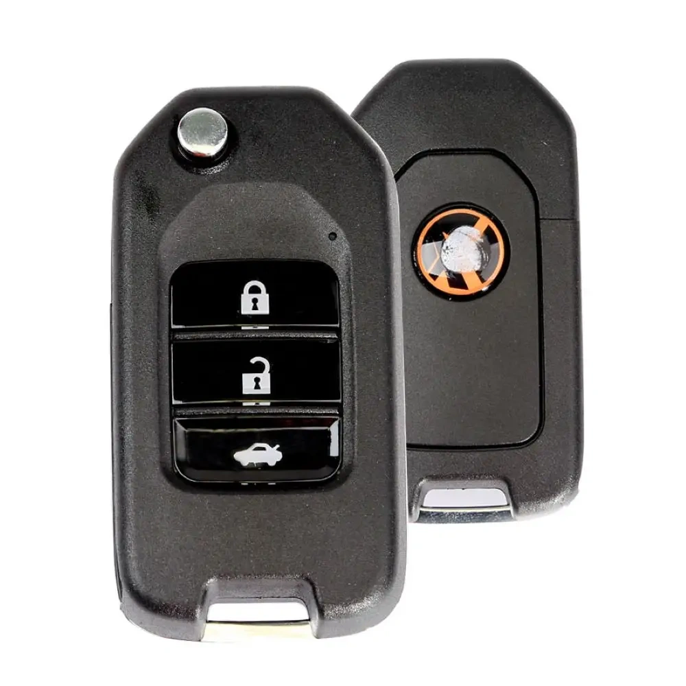 Xhorse XKHO00EN Wire Remote Key For Honda Flip 3 Buttons English Version