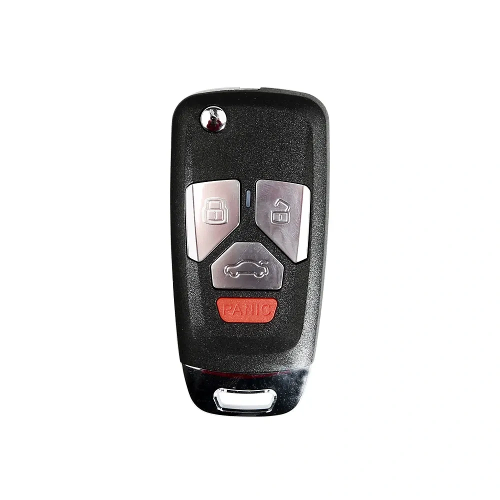 XHORSE XNAU02EN Wireless Remote Key For Audi Flip 4 Buttons Key English Version 10pcs/Lot