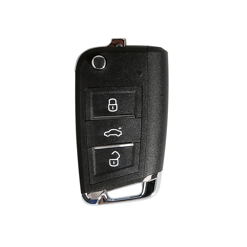 Xhorse XKMQB1EN Wire Remote Key For VW MQB Flip 3 Buttons English Version 10pcs/Lot