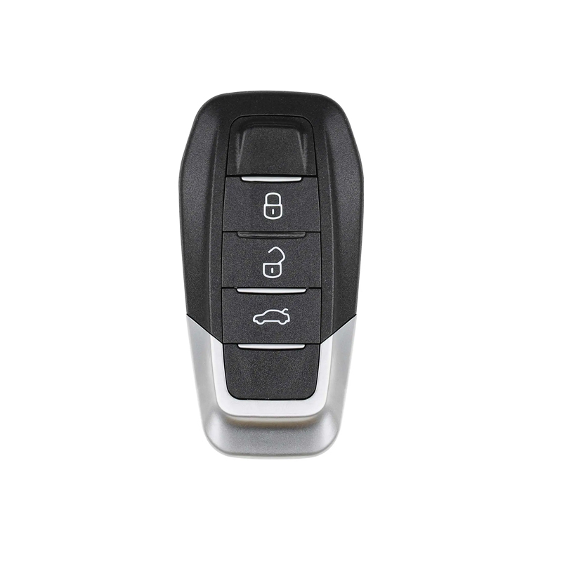 Xhorse XKFEF5EN FA.LL Type Wired Folding Key 3 Buttons Bright Black Universal Remote Key English Version 10pcs/Lot