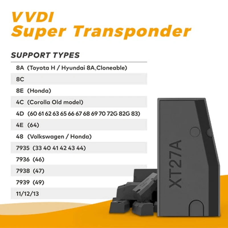 Xhorse VVDI Super Chip XT27A01 XT27A66 Chip 10Pcs - 100 Pcs/lot