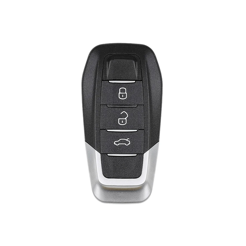 XHORSE XKFEF1EN FA.LL 3 Buttons Bright Red Folding Universal Remote Key 10pcs/lot