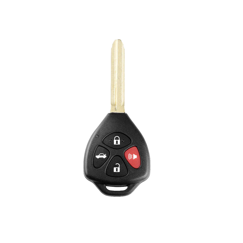 Xhorse XKTO02EN Wired Universal Remote Key for Toyota Style Flat 4 Buttons 10pcs/Lot