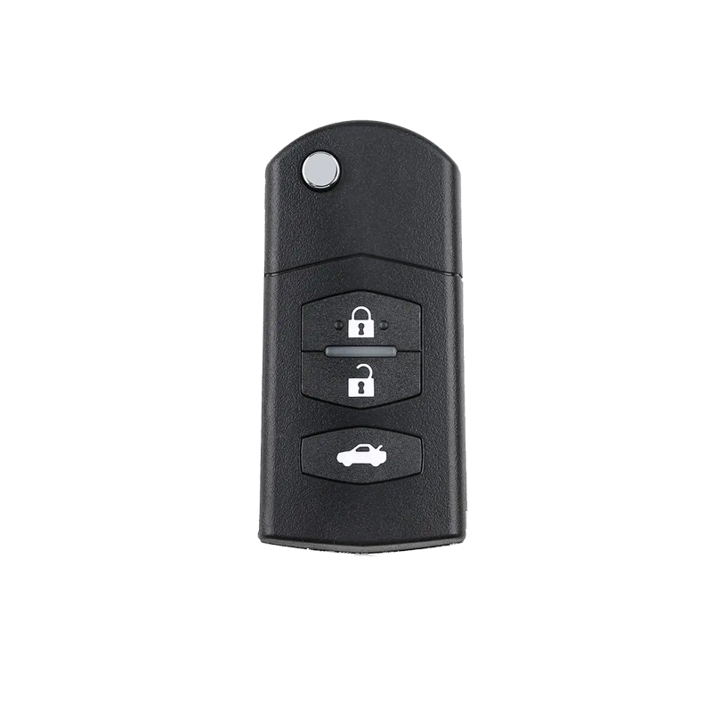 Xhorse XKMA00EN Wire Remote Key for Mazda Flip 3 Buttons English 10pcs/Lot