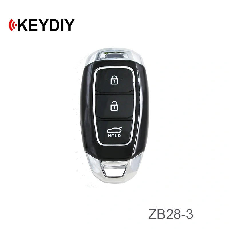 KEYDIY 3 Button Smart key ZB Series ZB28-3 Universal KD Remote Car Key  for KD900 KD900+ URG200 KD-X2 Mini KD