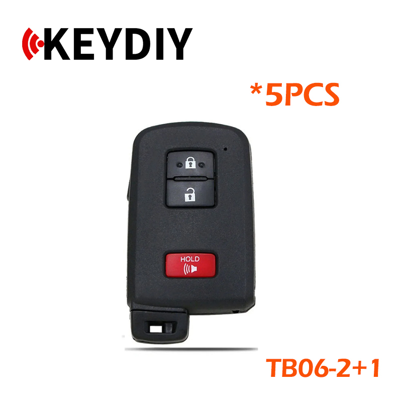 KEYDIY KD TB06-2+1 TB06-3 TB06-4 Universal 8A Smart Key for Toyota Highlander Land Cruiser FCC ID: 0020 2110 F43 0410 0440 0010