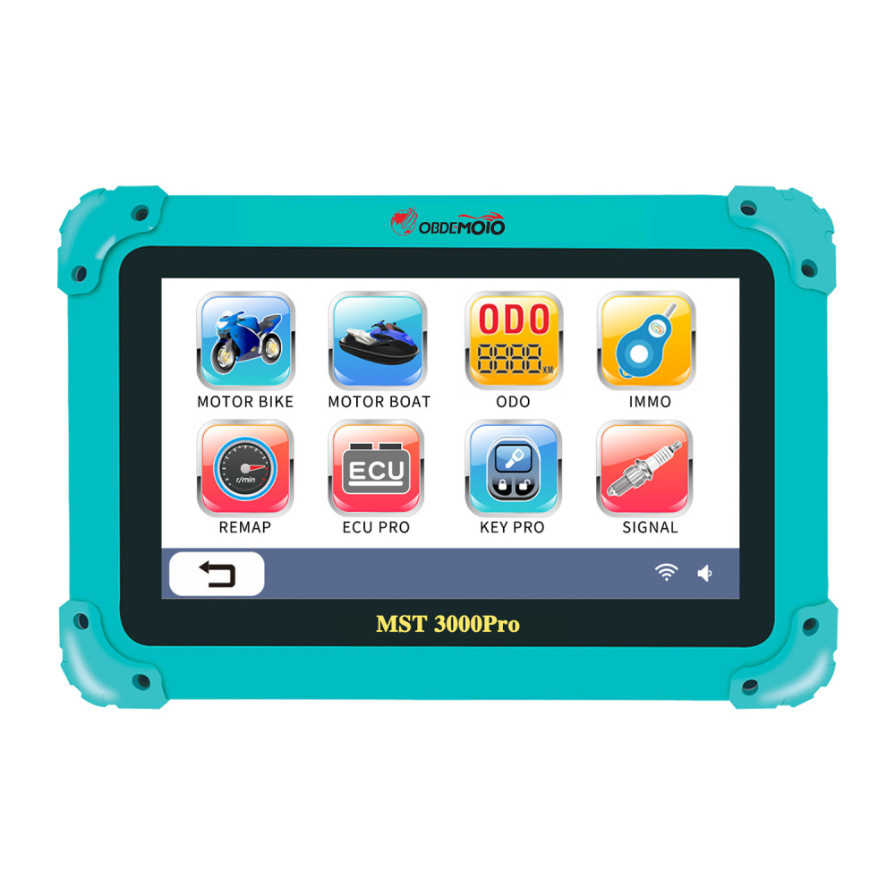MST-3000PRO Full Version EFI Intelligent Motorcycle Diagnostic Tools for Heavy Duty ECU Programming MST3000 Pro