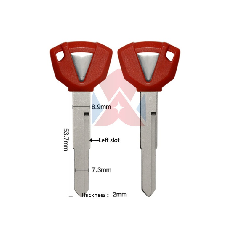  Motorcycle Uncut Blank Key For KAWASAKI ZX6R ZX9R ZX10R ZX12R ZX14R ZZR1400 ZRX1200 ZR1200 ER6N ER6F ER6R KLE650