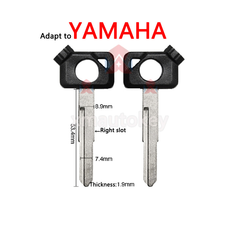 Motorcycle Uncut Blank Key For YAMAHA   CYGNUS-Z  i125  LYM100T-3  CYGNUS X 125  Scooter Z4 Universal Magnetic Lock Motorcycle Key Blank
