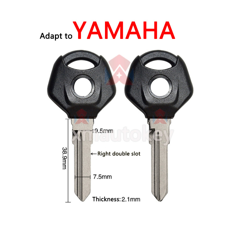 Motorcycle Uncut Blank Key For YAMAHA  FAZERYS150 / 250 C225 High Quality Modified Wheels / Handles