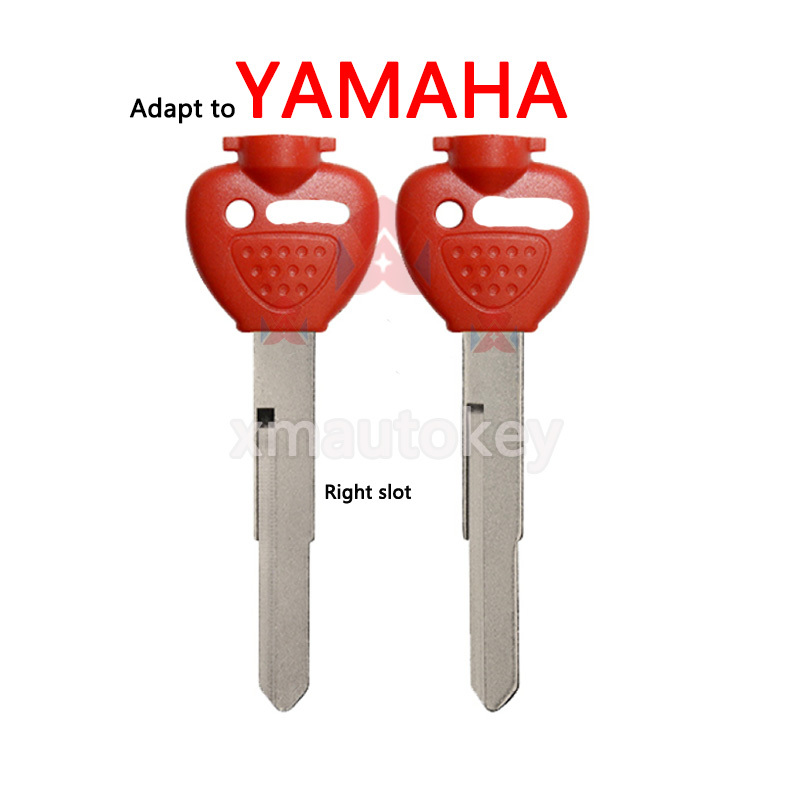 Motorcycle Uncut Blank Key For YAMAHA YP250 YP400 clave reemplazo negro