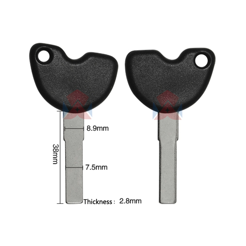 Motorcycle Uncut Blank Key  for Vespa Piaggio 3VTE GTV GTS 125 250 300 795 GILERA NEXUS 500 MP3 250 beverly 350