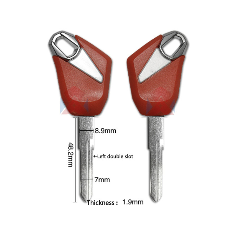 Motorcycle Uncut Blank Key For KAWASAKI NINJA250 ZX250R EX250 Versys-X300 NINJA300 ZX300R EX300 ZX650R S