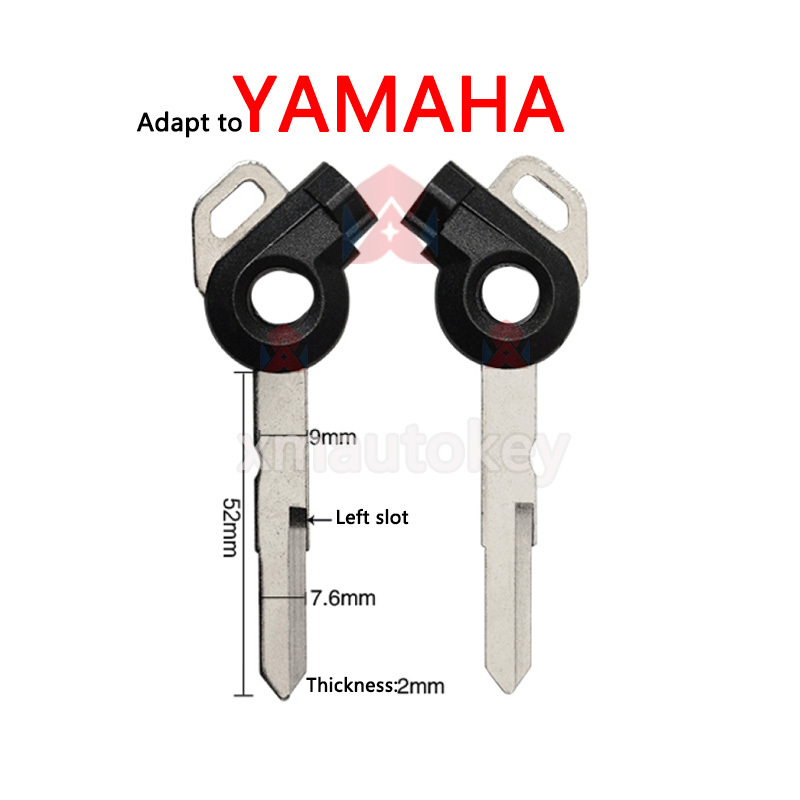 Motorcycle Uncut Blank Key For YAMAHA   NMAX155, Jinzhan 125, Aurora, tercera generación, Lh125T-C