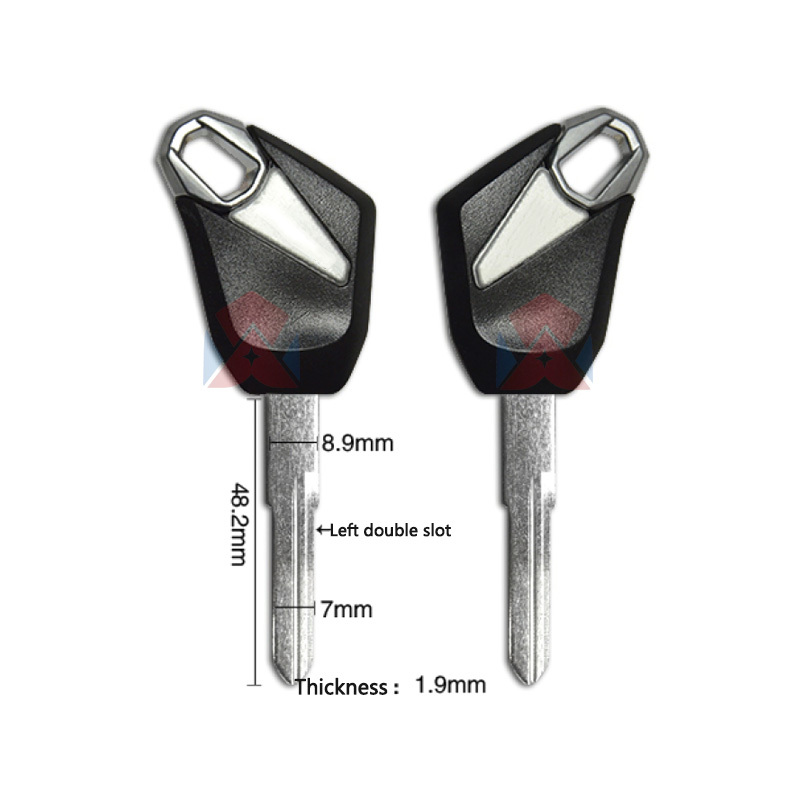 Motorcycle Uncut Blank Key For KAWASAKI NINJA250 ZX250R EX250 Versys-X300 NINJA300 ZX300R EX300 ZX650R S
