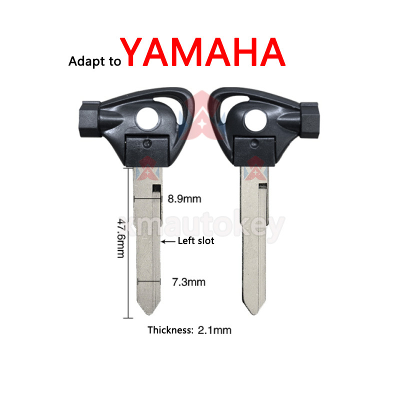 Motorcycle Uncut Blank Key For YAMAHA Magnet VOX BWS 4V BWS125 VOX50 GTR125 JOG EVO SMAX1